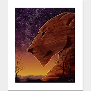 Earth Lion Posters and Art